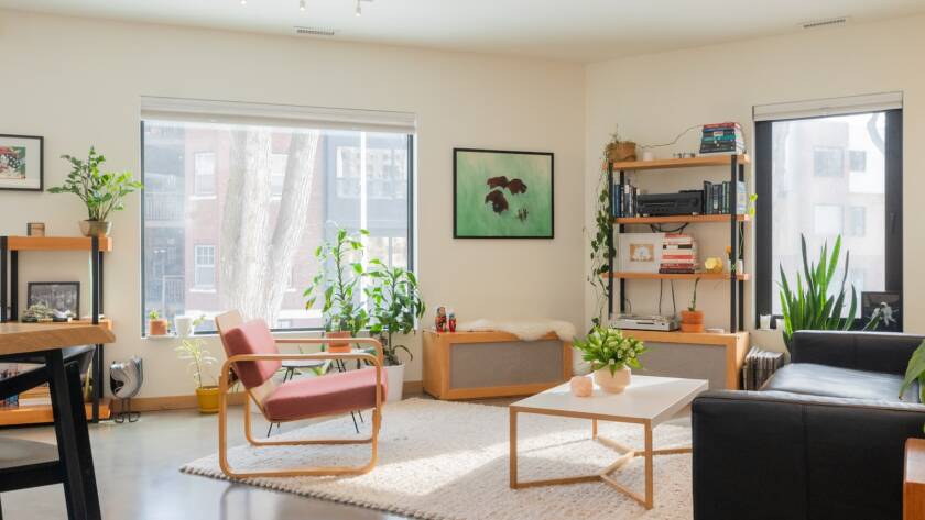 brown wooden chair near brown wooden table